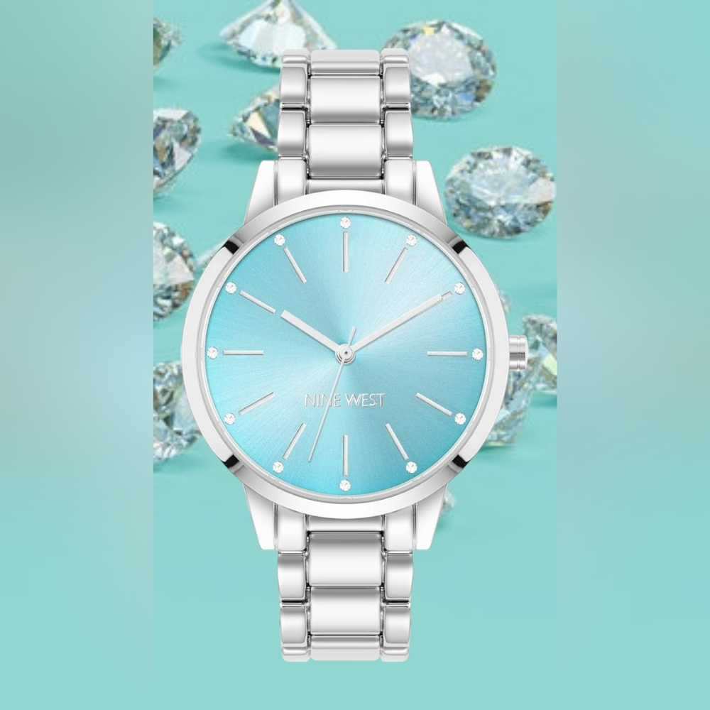 Elegant Light Ocean Blue Men's Watch